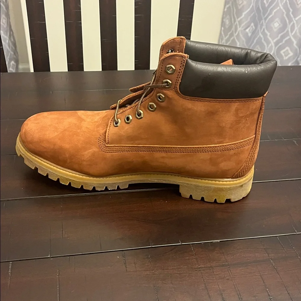 Timberland 6” Premium Boots 6768R Brown new Mens Size 13